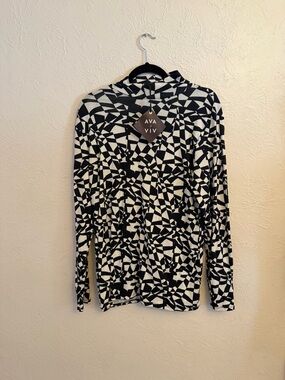 Ava & Viv long sleeve Top new with tag